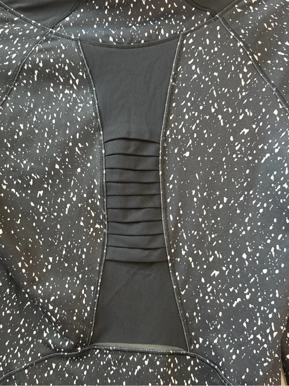 Lululemon Speckled Quarter-Zip Jacket Reflective Thumbholes Size 4